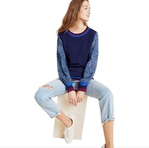 Anthropologie Conditions Apply Knit Pullover Sweater - Women's XS